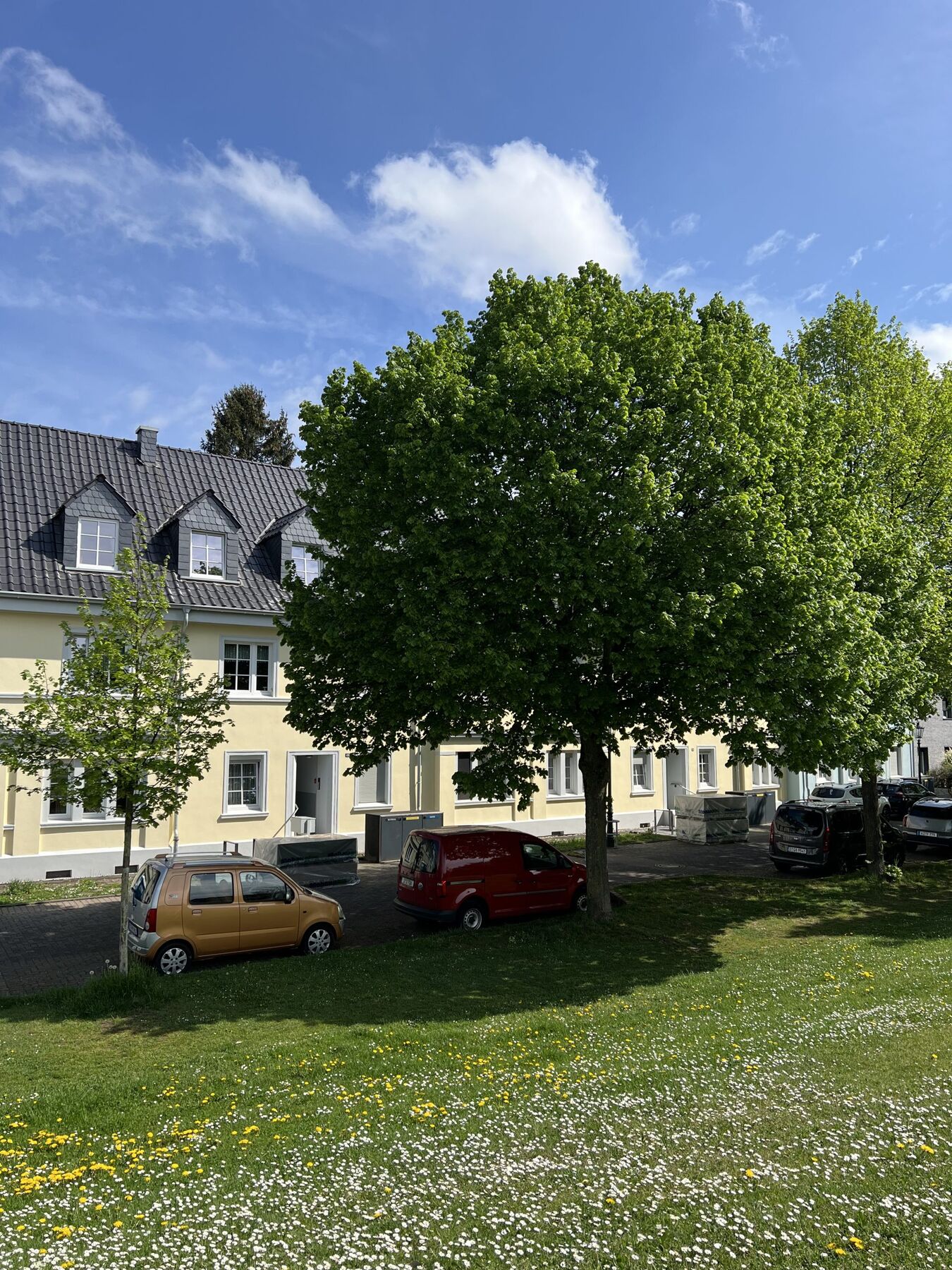 Erschließungsstraße zwischen den Zeilen